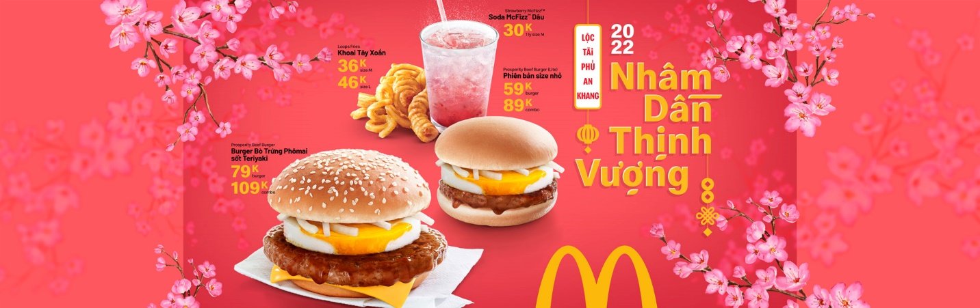 Mừng Xuân Nhâm Dần với bộ ba Tam Lộc Thịnh Vượng McDonald’s