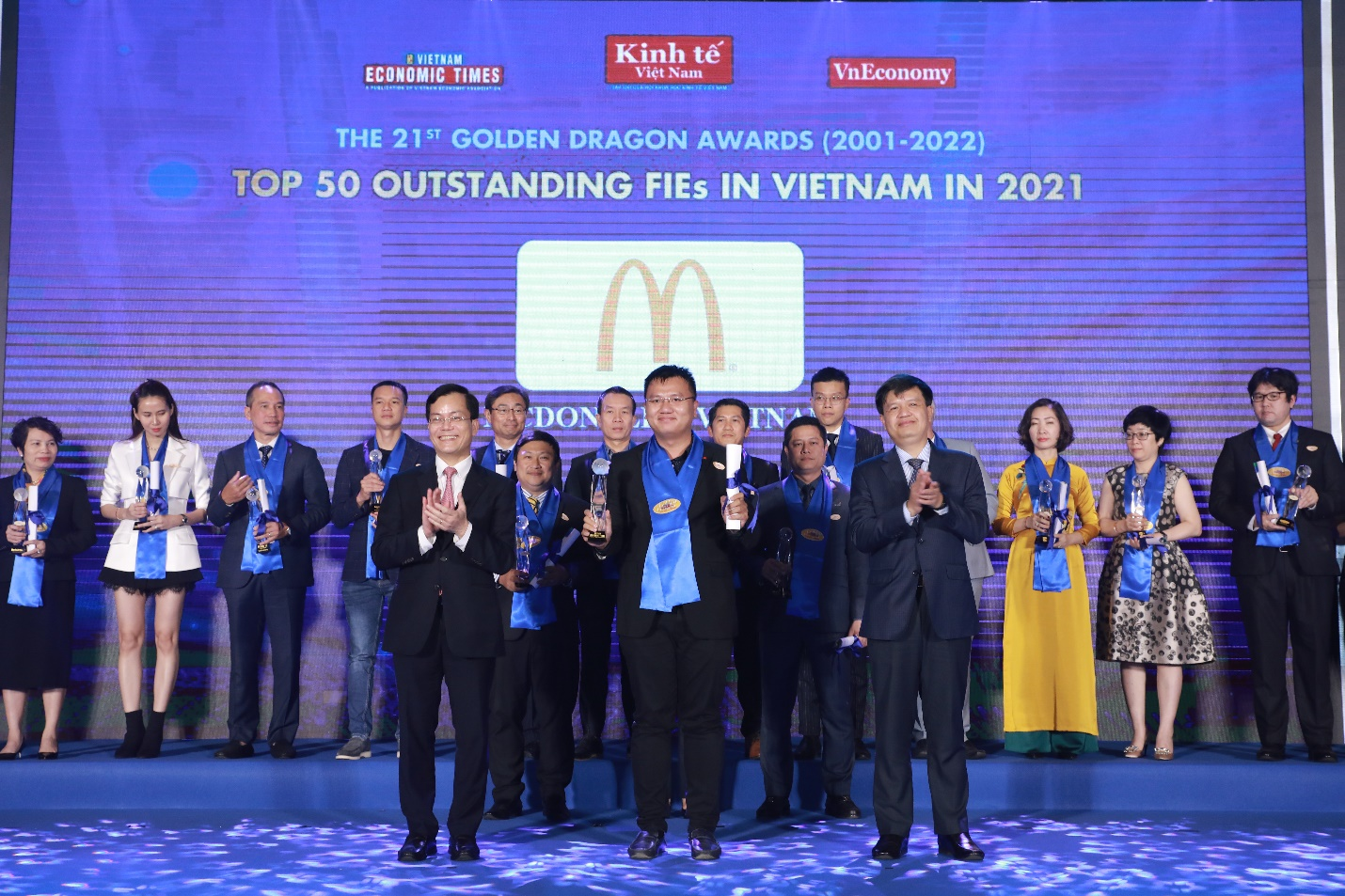 McDonald’s Việt Nam liên tiếp nhận giải Rồng Vàng năm thứ 4