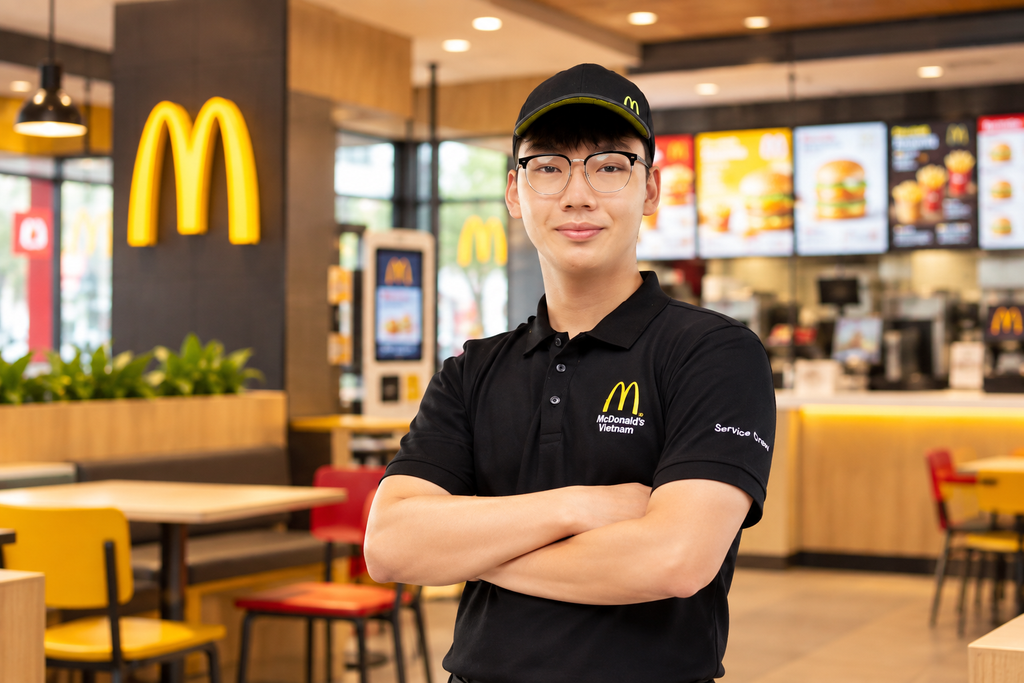 Đội ngũ Service Team McDonald's